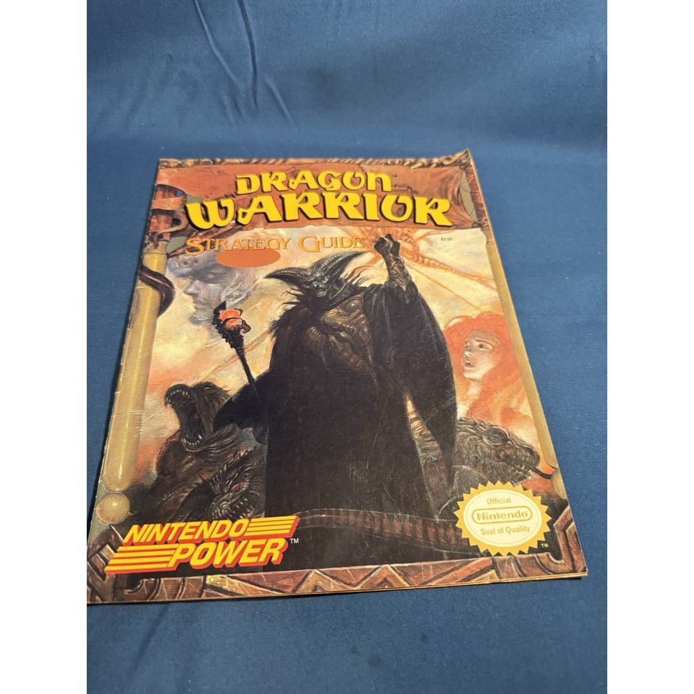 Nintendo Power - Dragon Warrior Strategy Guide Book, NES Nintendo 1989